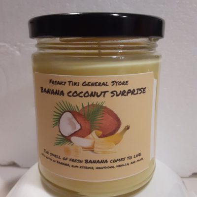 Banana Coconut Surprise Candle