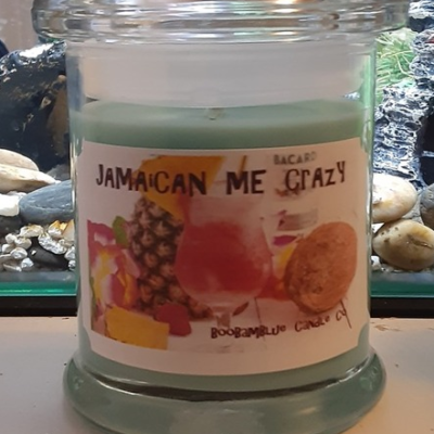 Jamaican me Crazy - BooBamBlue Candle C