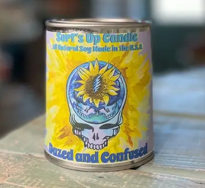 Dazed and Confused Paint Can Candle - Grateful Dead Inspired Collection