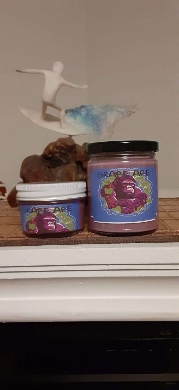 Grape Ape Candle - 9oz Round jar - Image 2