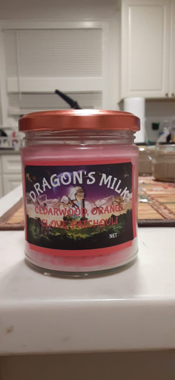 Dragon's Milk candle