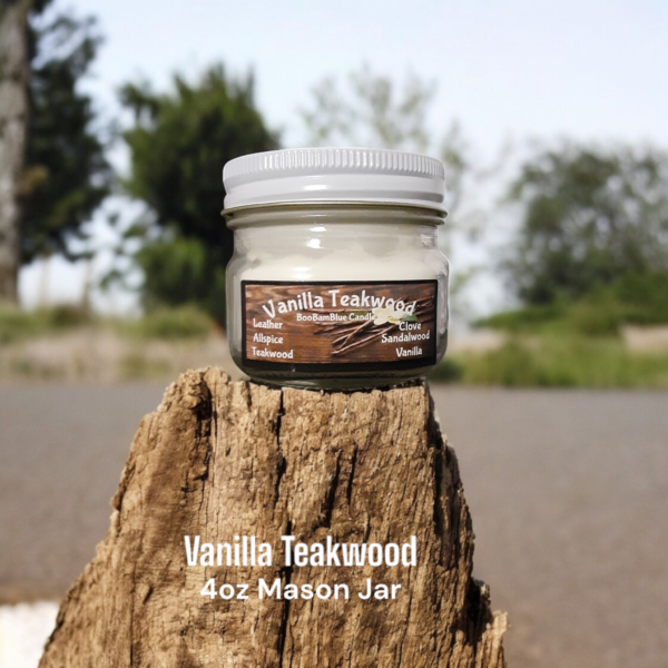 Vanilla Teakwood Candle