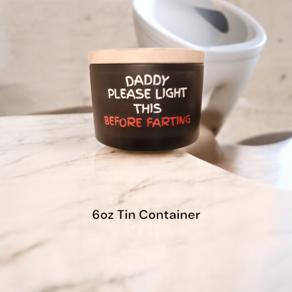 Daddy Fart candle