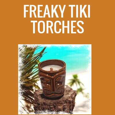 FREAKY TIKI TORCH CANDLES