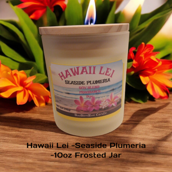 Hawaii Lei - Seaside Plumeria Candle