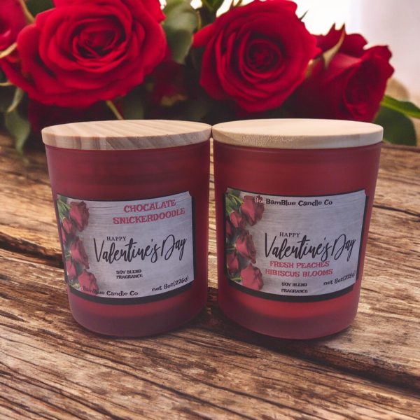 Valentine's Day Candle - Chocolate Snickerdoodle